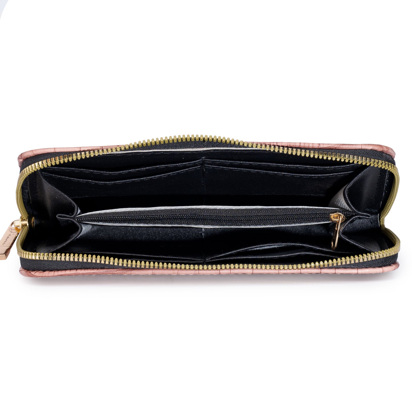 Croco Clutch Pink
