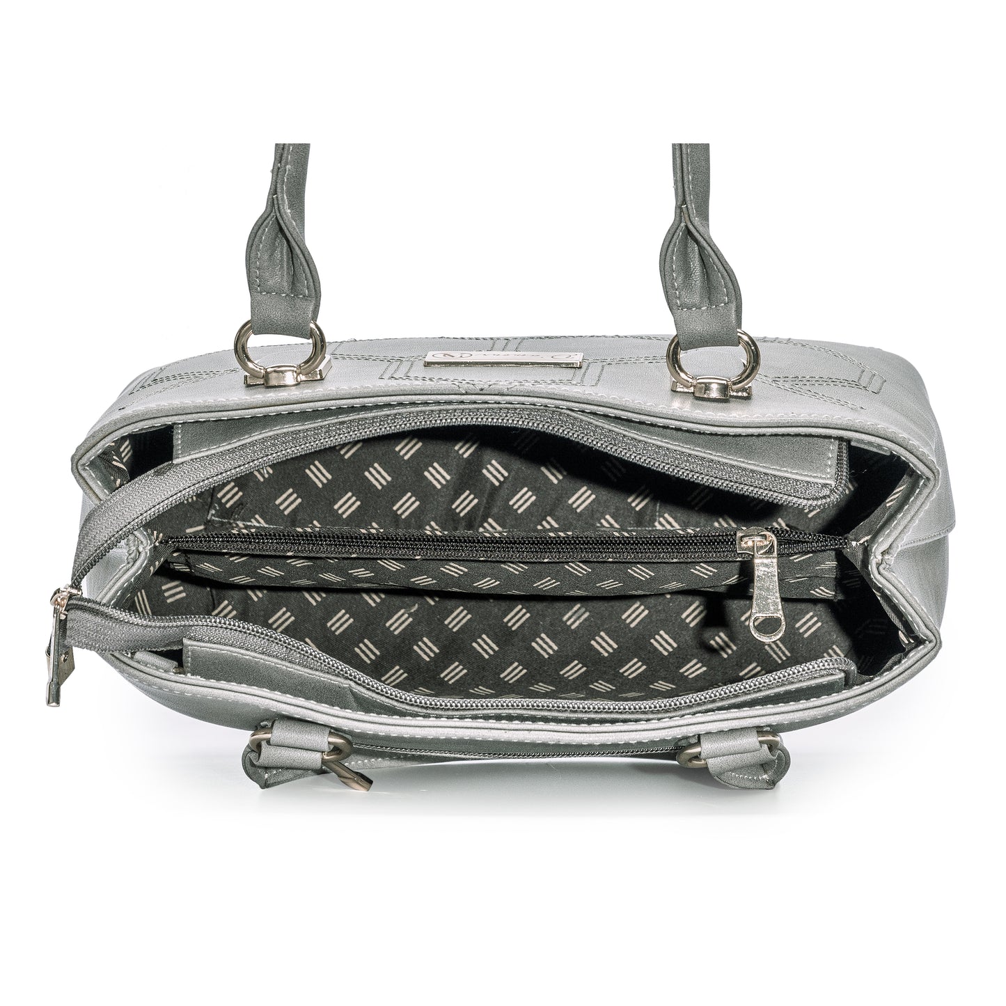 Grey Star Light Satchel