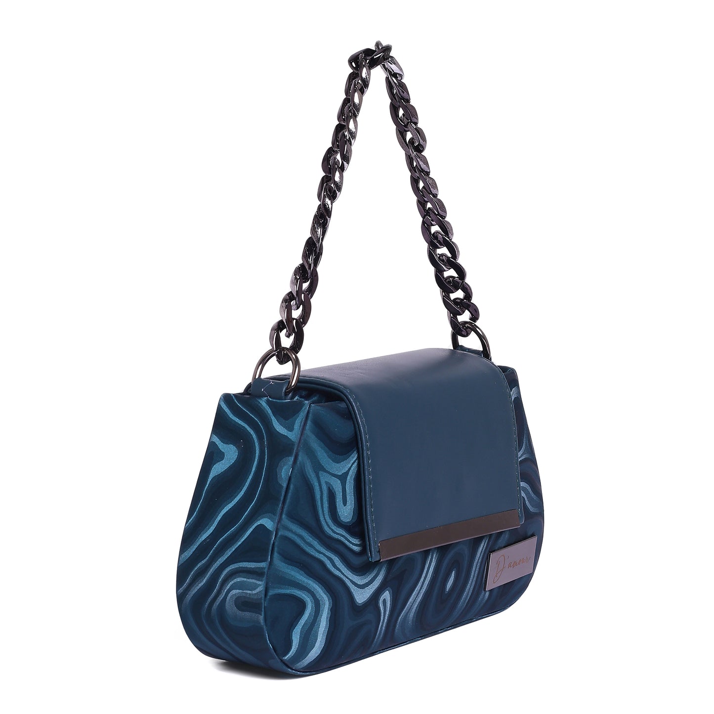 Swirl Luxe Teal Blue