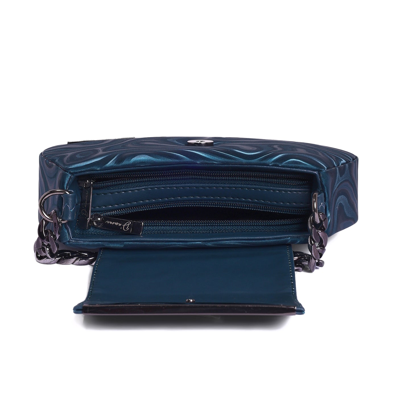 Swirl Luxe Teal Blue