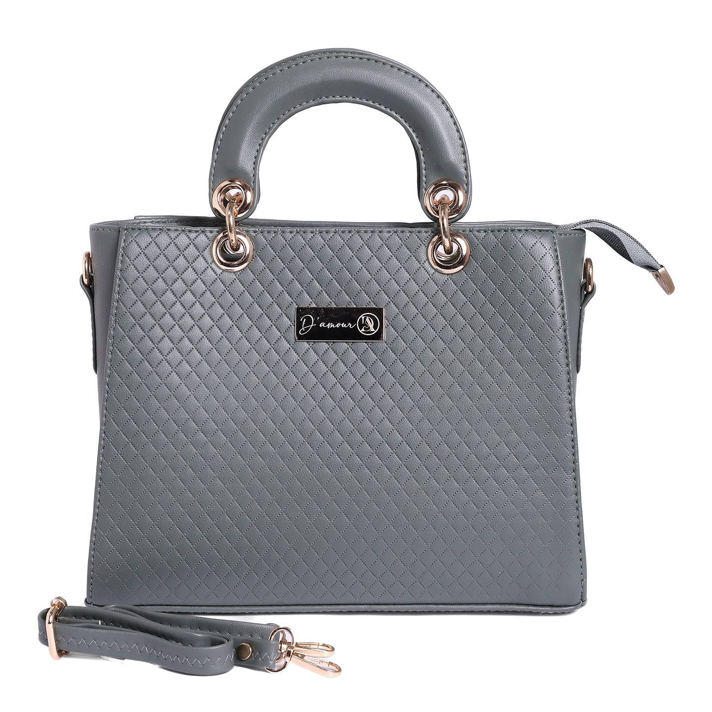 Grey Quilted Queen