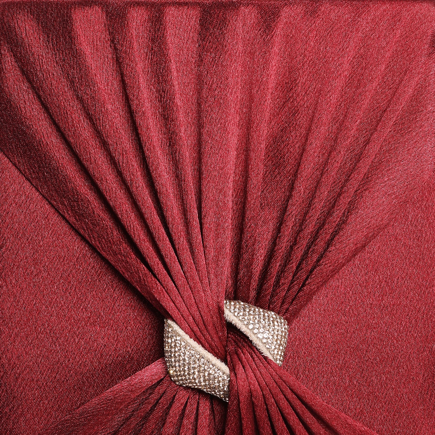 Divine Drapes Maroon