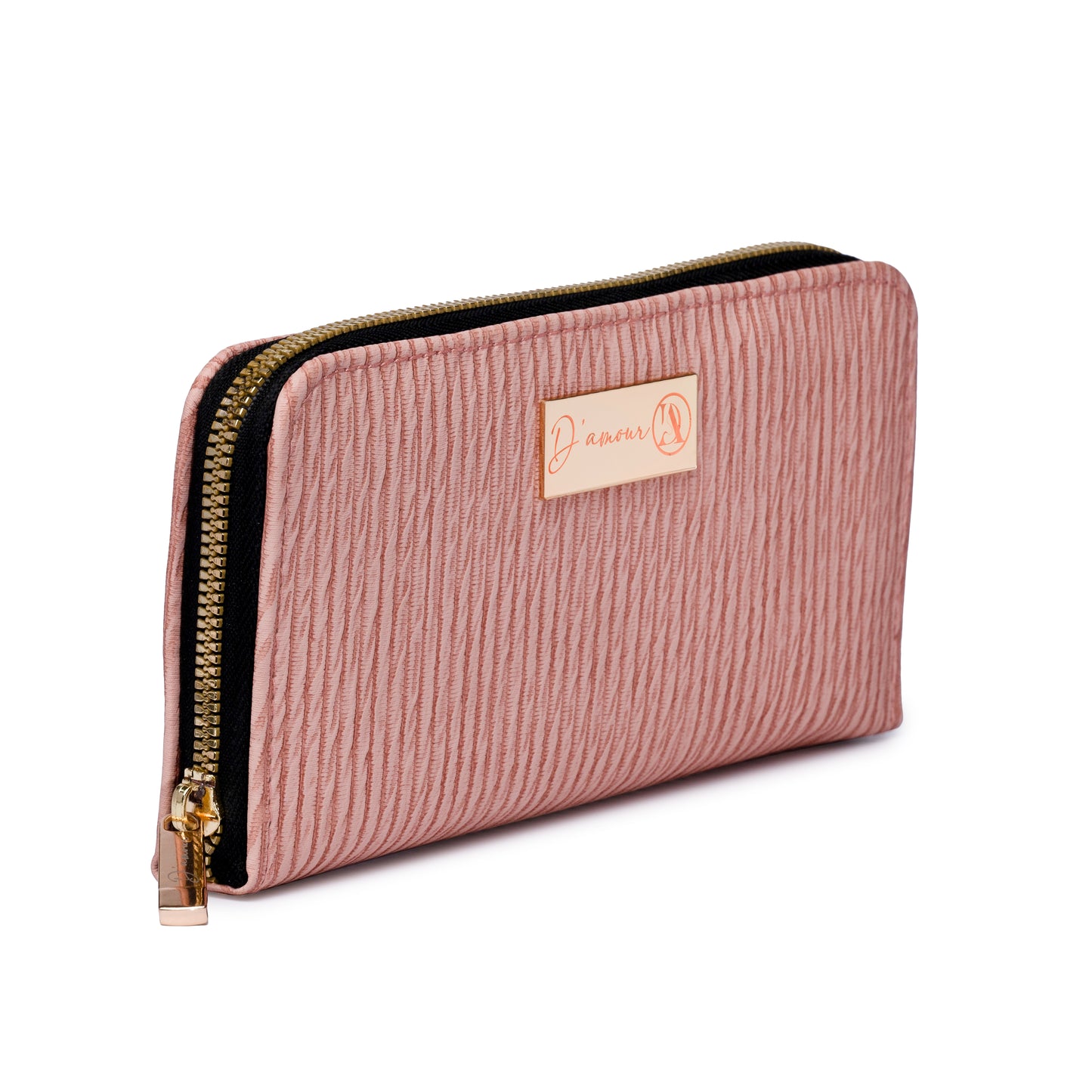 Groove Clutch Pink
