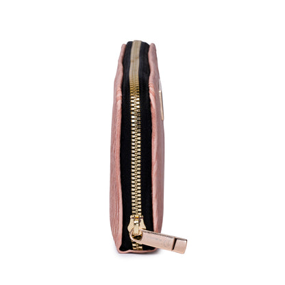 Groove Clutch Pink