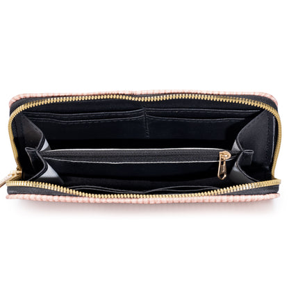 Groove Clutch Pink