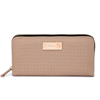 Chevron Clutch Cream