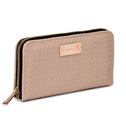 Chevron Clutch Cream