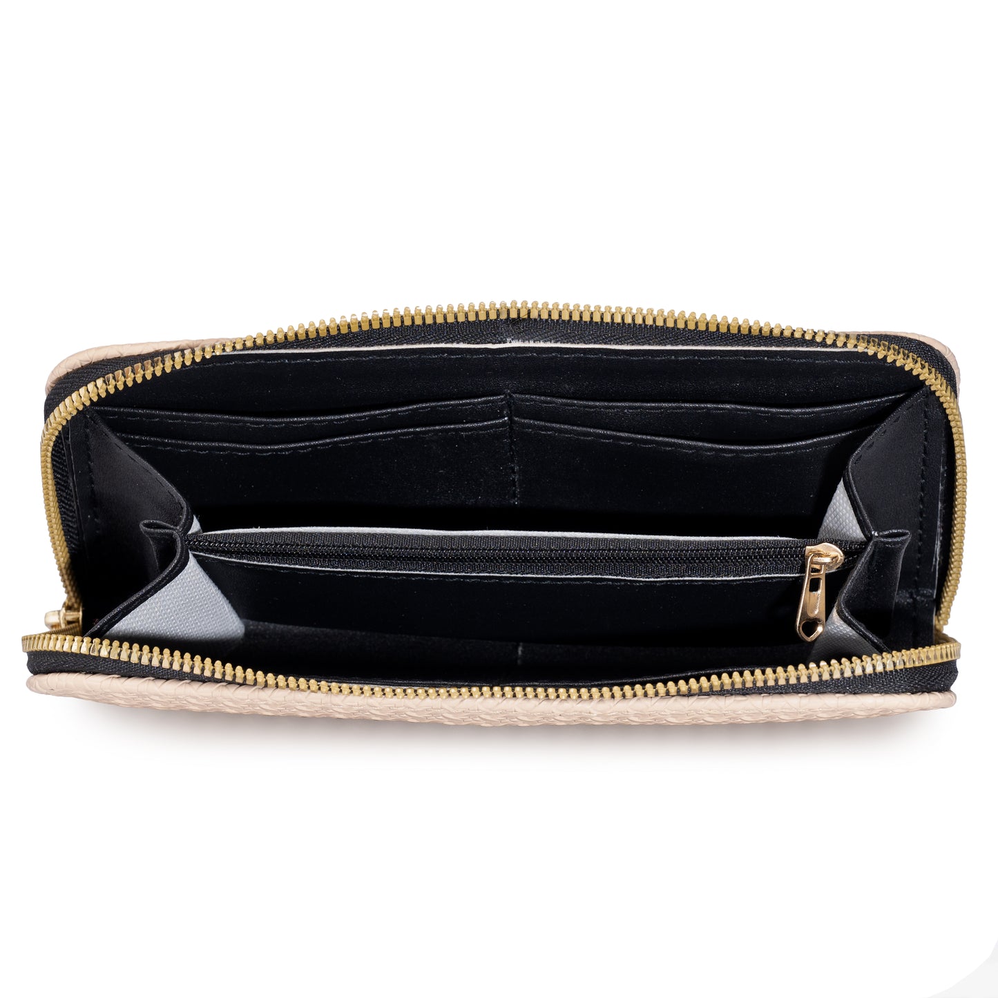 Chevron Clutch Cream
