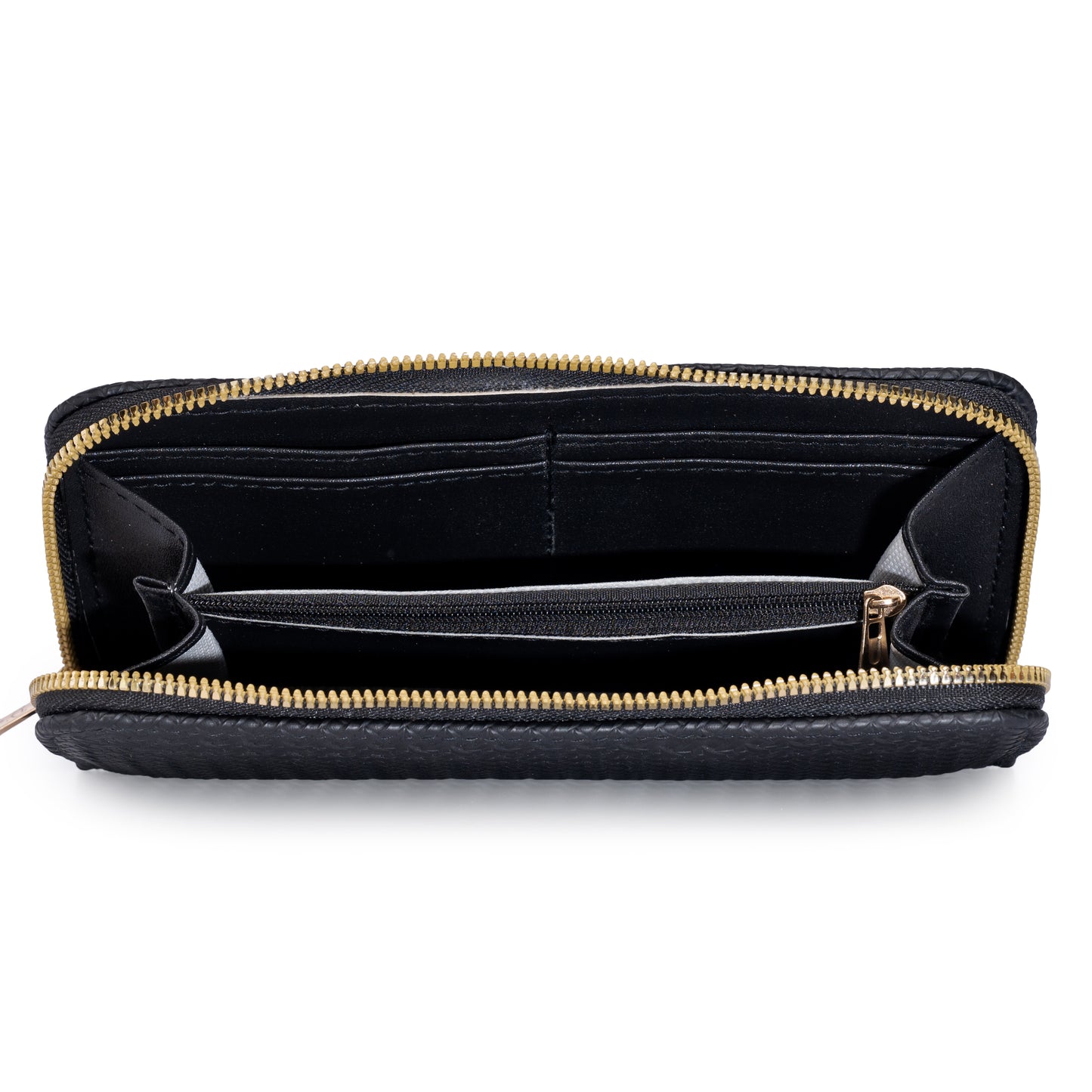 Chevron Clutch Dark Brown