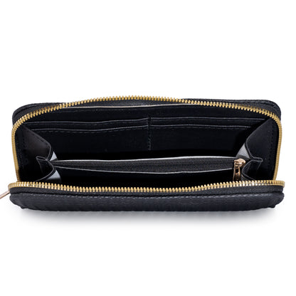 Chevron Clutch Dark Brown