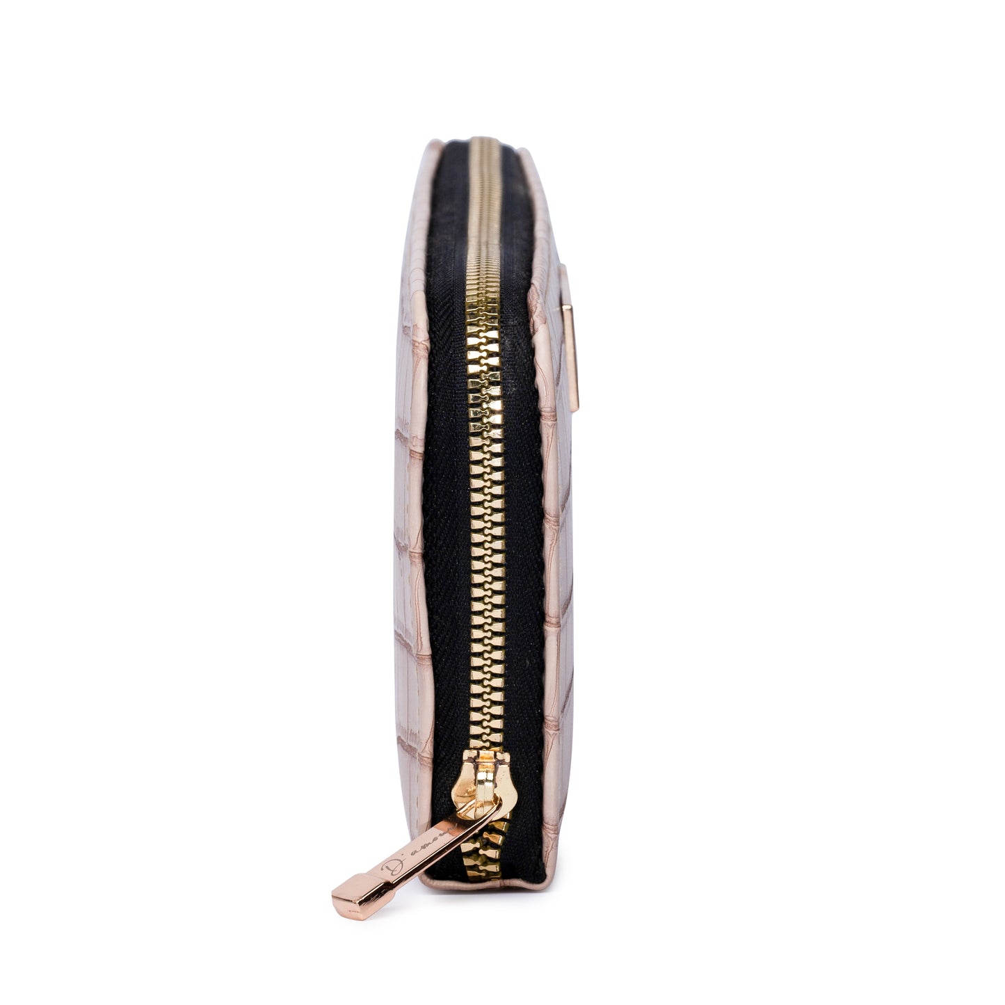 Croco Clutch Beige
