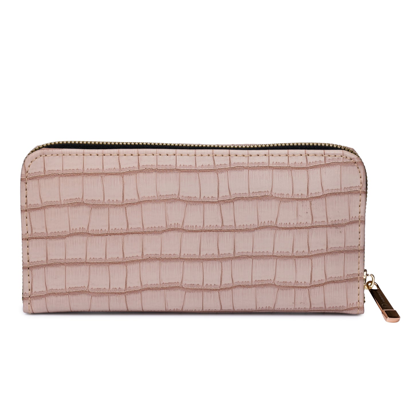 Croco Clutch Beige
