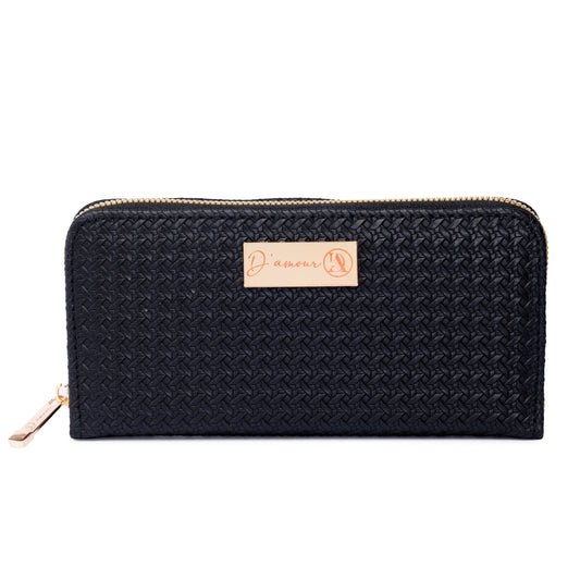 Chevron Clutch Black