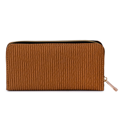 Groove Clutch Brown