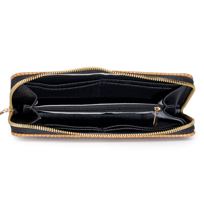 Groove Clutch Brown