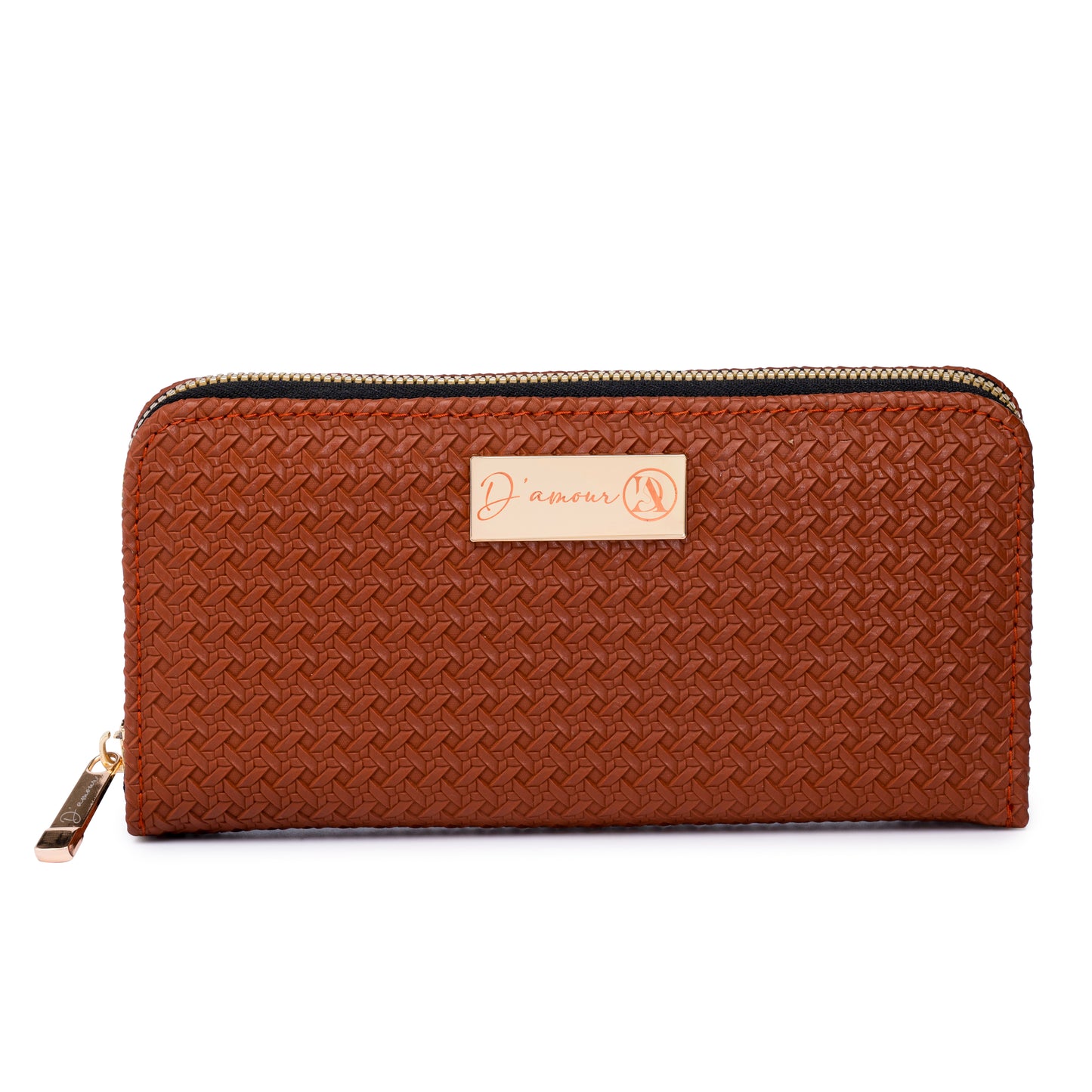 Chevron Clutch Brown