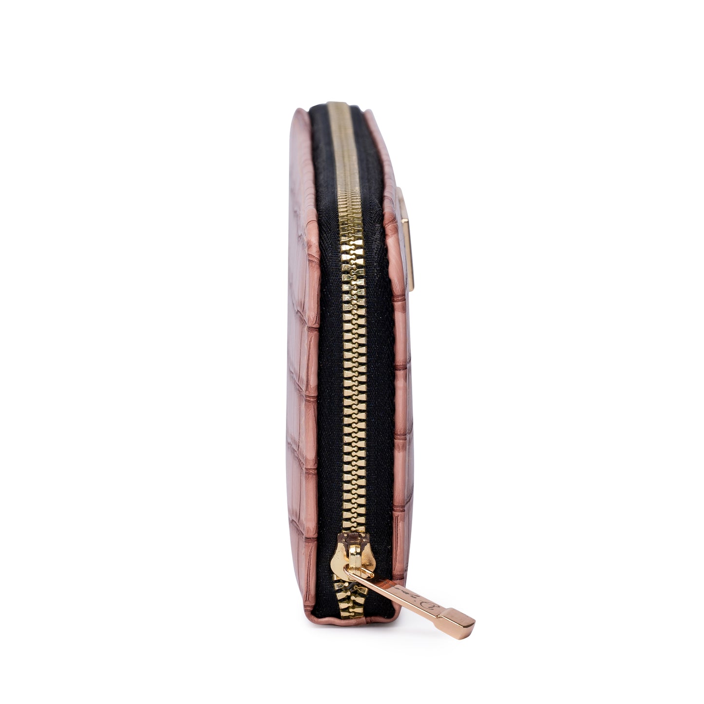 Croco Clutch Pink
