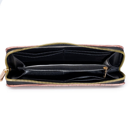 Croco Clutch Pink