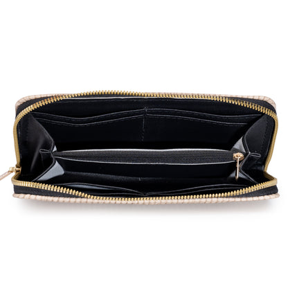 Groove Clutch Beige