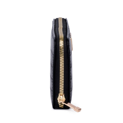 Croco Clutch Black