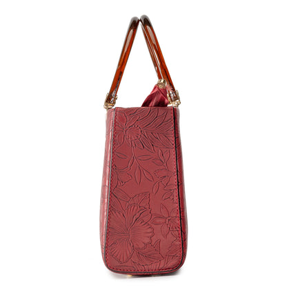 Serene Satchel Red
