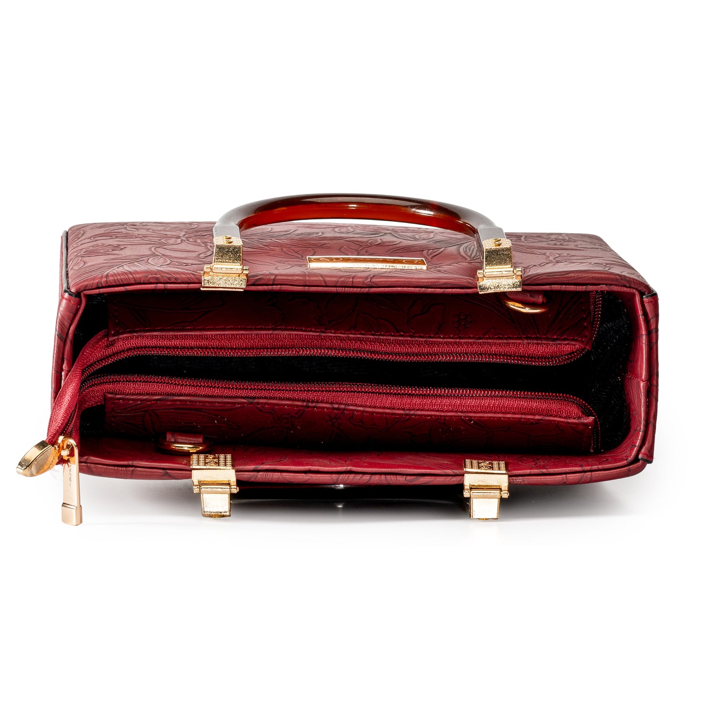 Serene Satchel Red