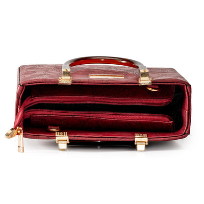 Serene Satchel Red