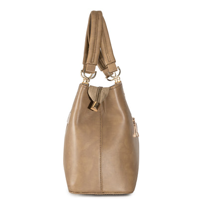 Taupe Treasure Camel Brown