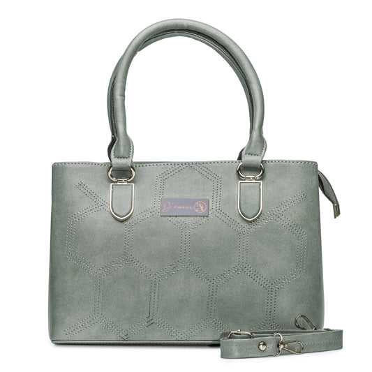 Grey Star Light Satchel