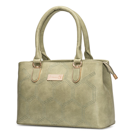 Light Green Star Light Satchel