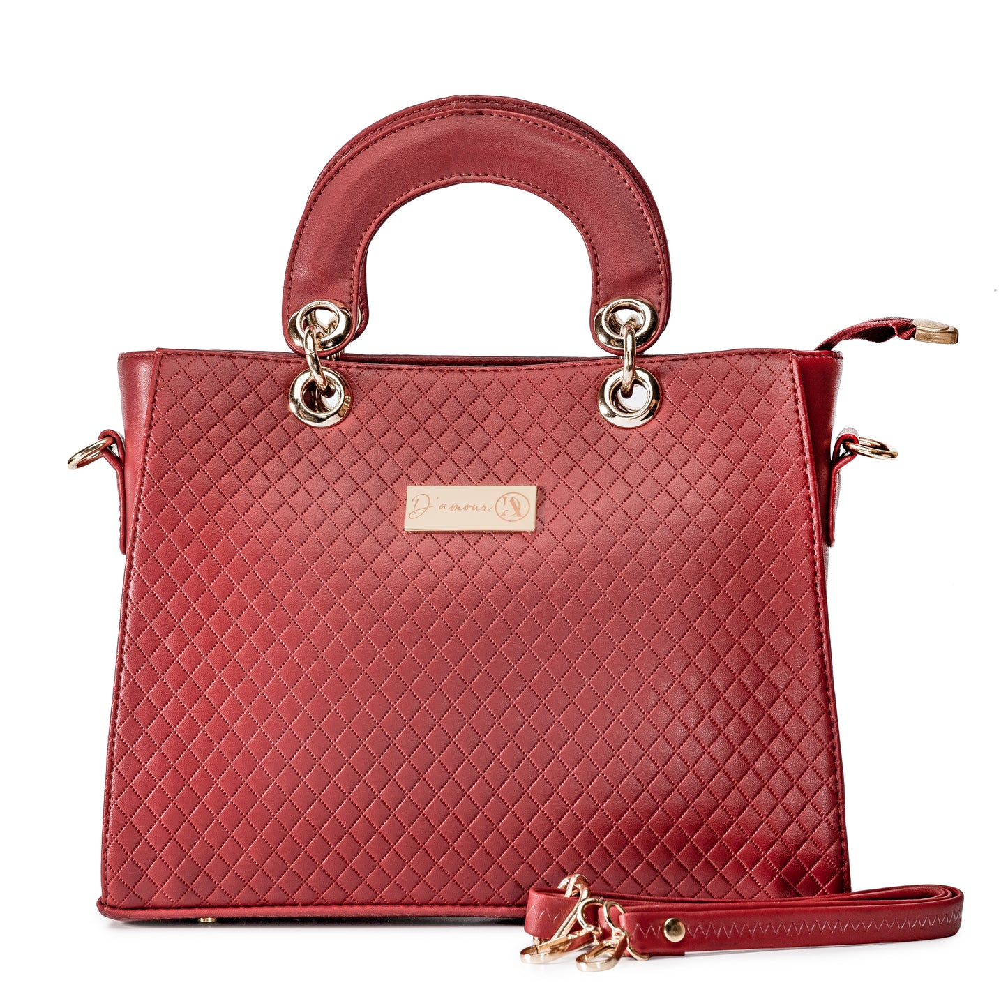 Red Quilted Queen