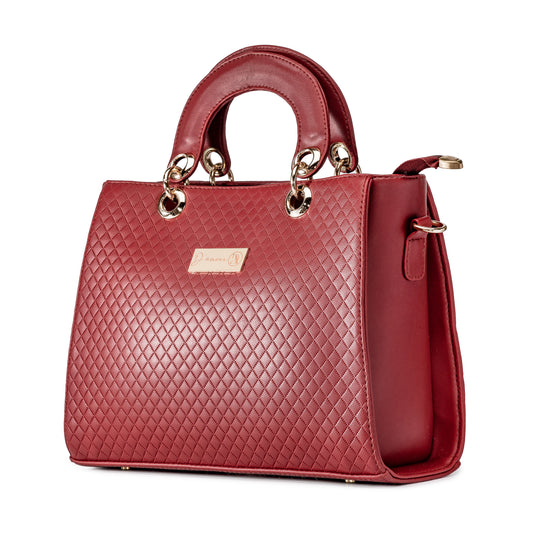 Red Quilted Queen