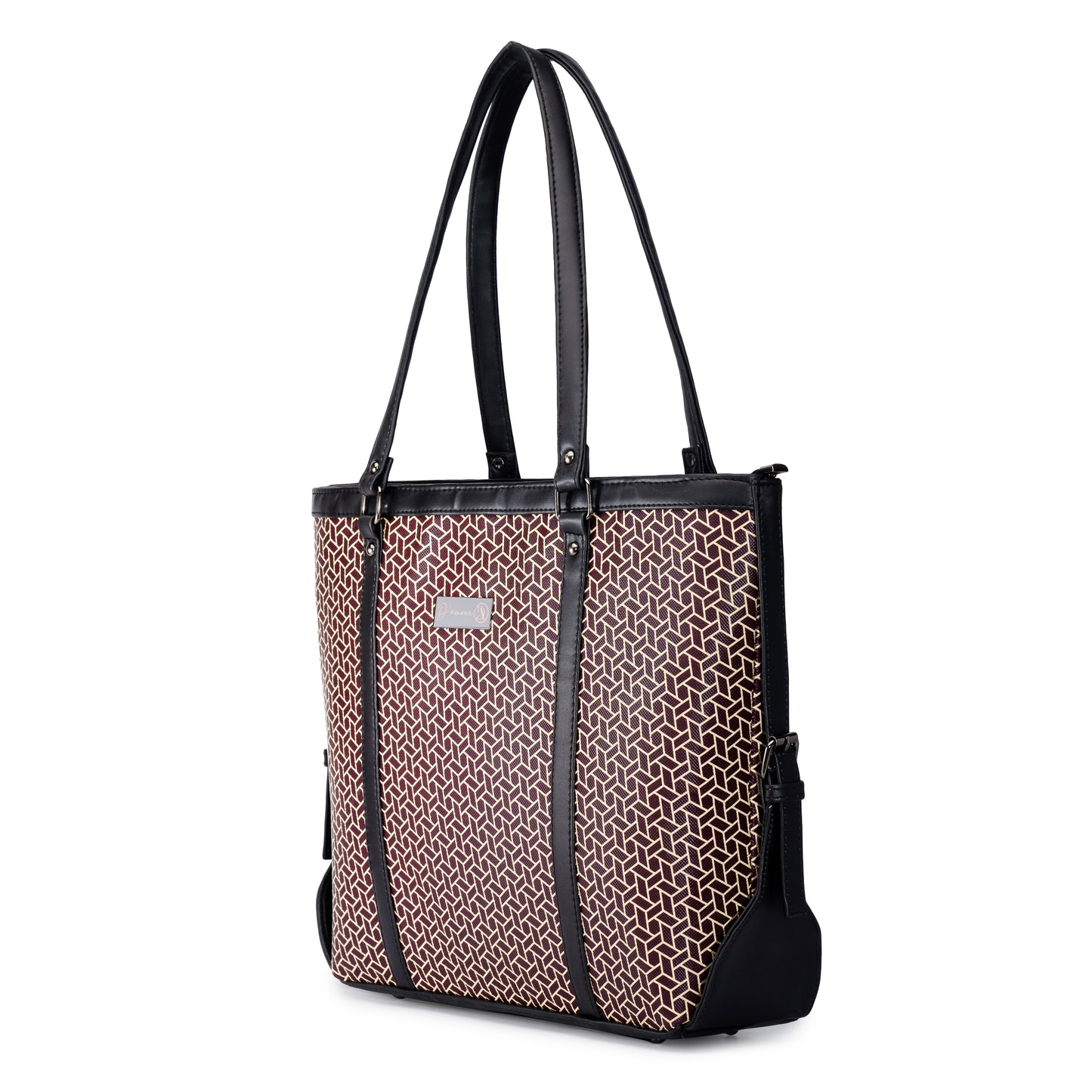 Mosaic Tote Brown