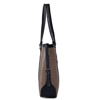 Mosaic Tote Brown