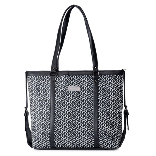 Mosaic Tote Black