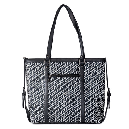 Mosaic Tote Black
