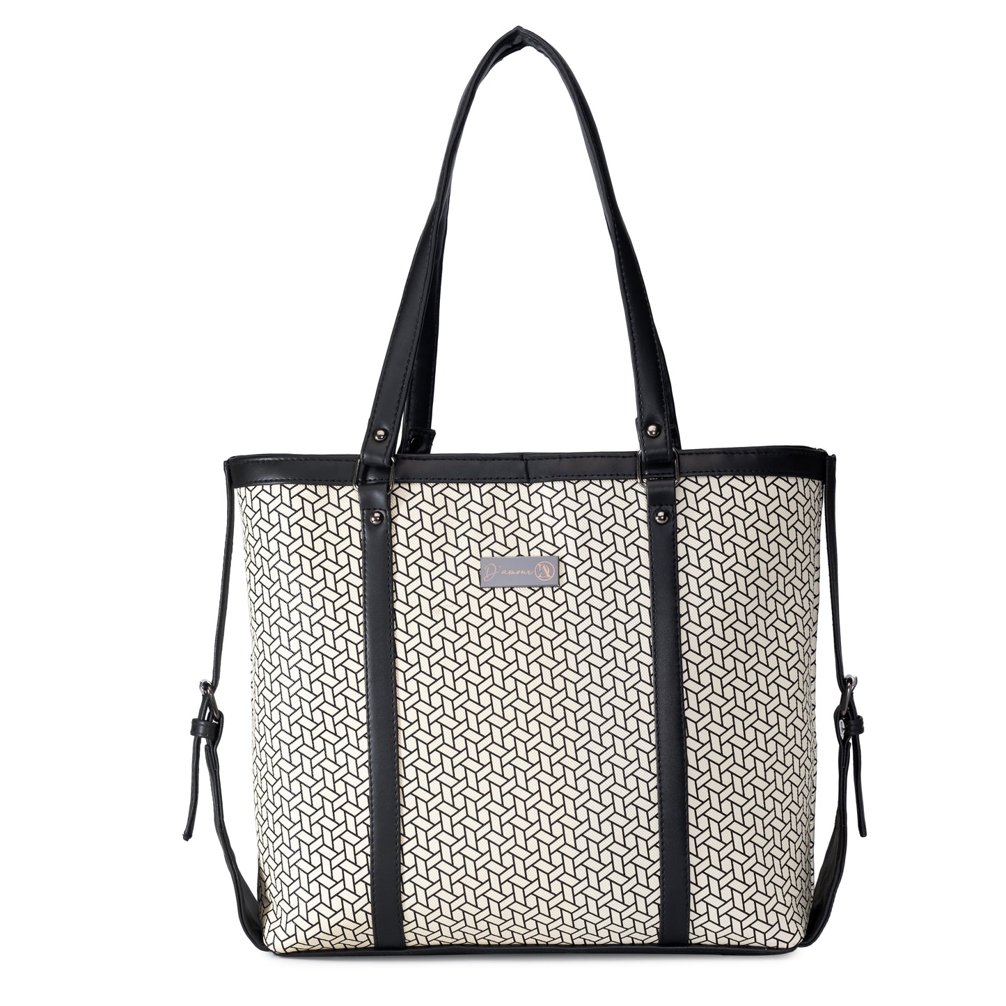Mosaic Tote White