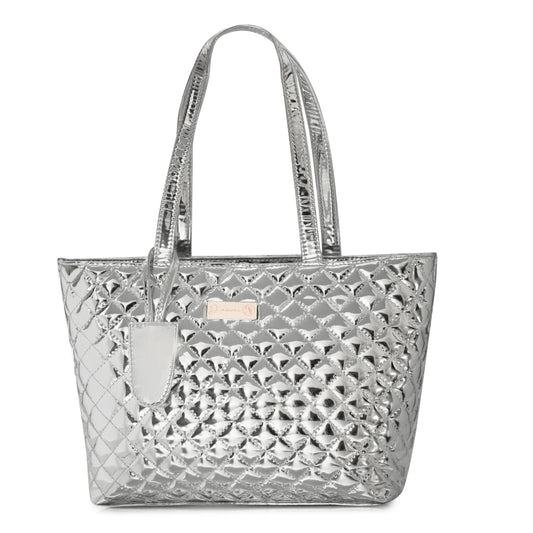 Mirror Tote Silver