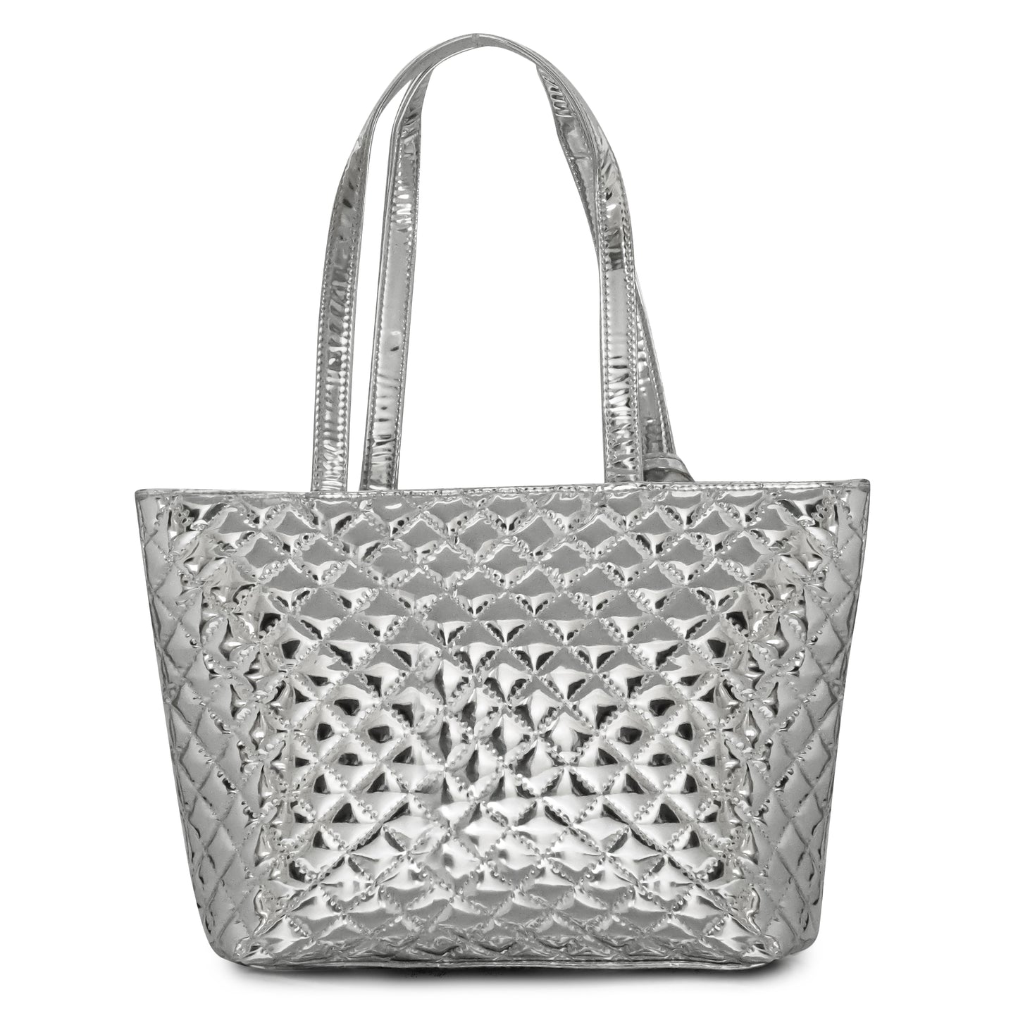 Mirror Tote Silver