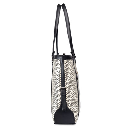 Mosaic Tote White