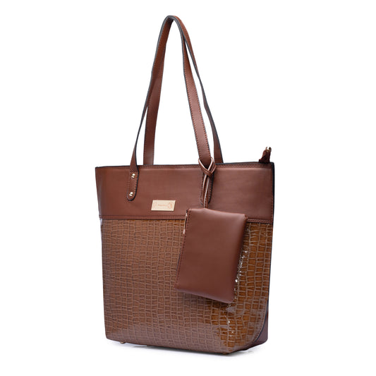 Bayou Tote Bag Brown