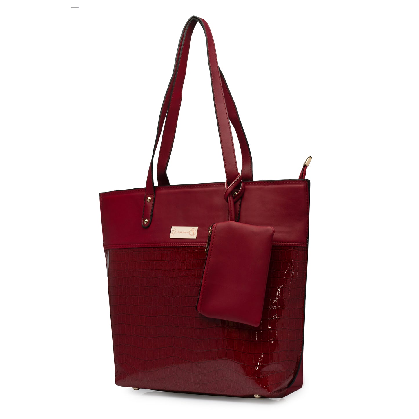 Bayou Tote Bag Maroon