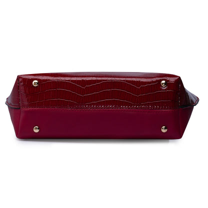Bayou Tote Bag Maroon