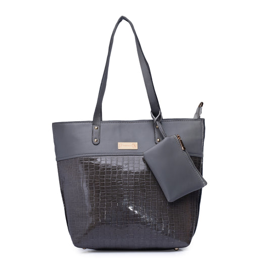 Bayou Tote Bag Dark Grey