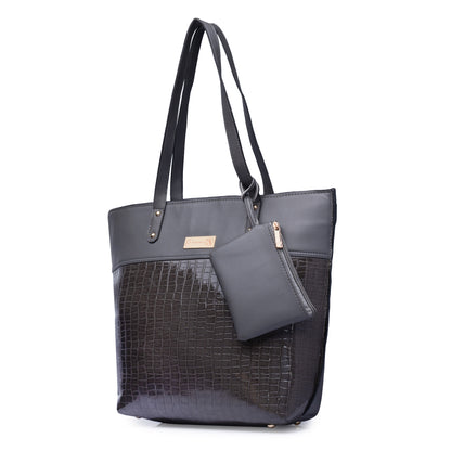 Bayou Tote Bag Dark Grey