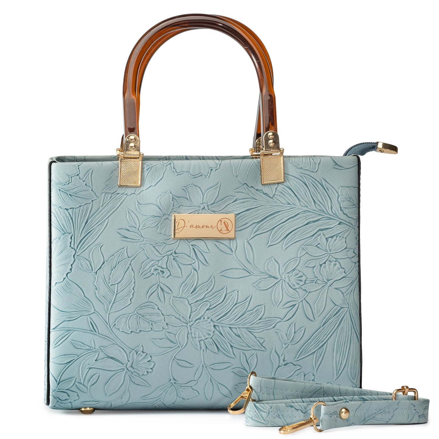Serene Satchel Blue