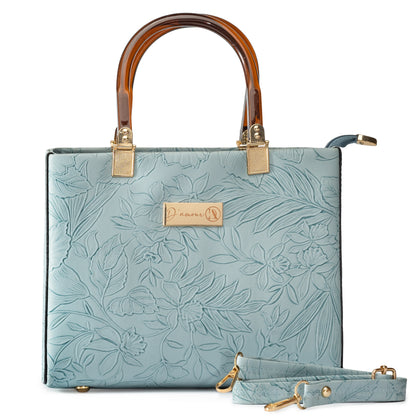Serene Satchel Blue