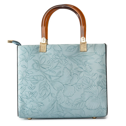 Serene Satchel Blue