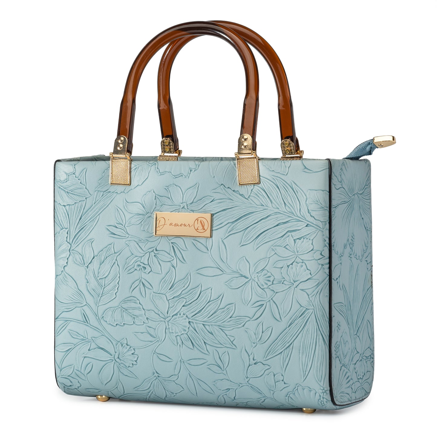 Serene Satchel Blue