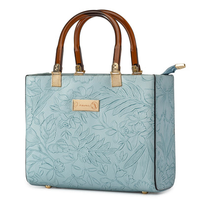 Serene Satchel Blue